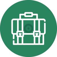 Briefcase Creative Icon Design vector