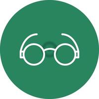 Glasses Creative Icon Design vector