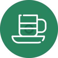 diseño de icono creativo de taza de té vector