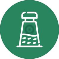 Salt And Pepper Creative Icon Design vector