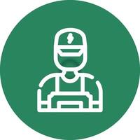 Electrician Creative Icon Design vector