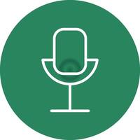 Microphone Creative Icon Design vector