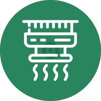 diseño de icono creativo de detector de humo vector