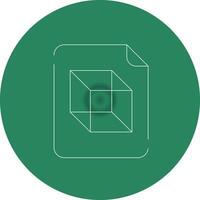 3D Design Creative Icon Design vector