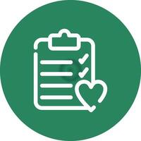 Checkup Creative Icon Design vector