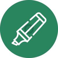 Highlighter Creative Icon Design vector
