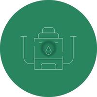 diseño de icono creativo de caldera de agua vector