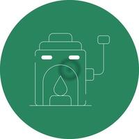 Furnace Creative Icon Design vector