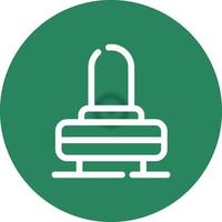 Rubber Stamp Creative Icon Design vector