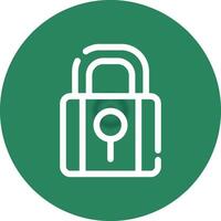 Lock Creative Icon Design vector