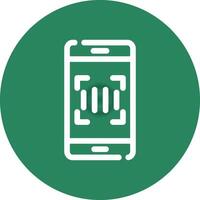 Barcode Creative Icon Design vector
