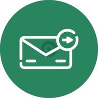 Forward Creative Icon Design vector