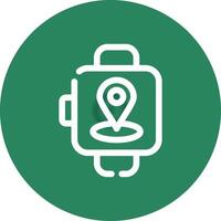 Smartwatch Creative Icon Design vector