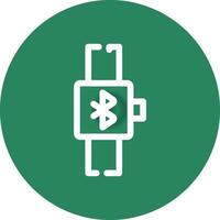 Bluetooth Creative Icon Design vector