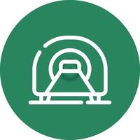 Tomography Creative Icon Design vector