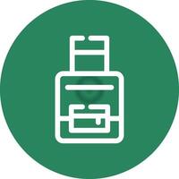 Luggage Creative Icon Design vector