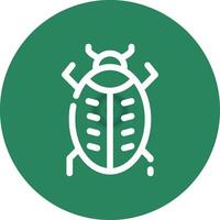 Bug Creative Icon Design vector