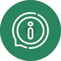 Line Circle Gradient Design vector