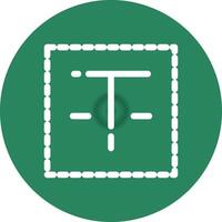 Text Box Creative Icon Design vector