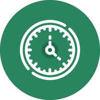 Line Circle Gradient Design vector