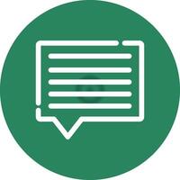 Message Creative Icon Design vector
