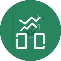 Online Trading Creative Icon Design vector