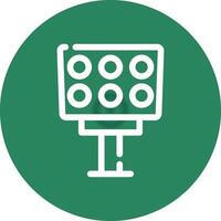 Light Creative Icon Design vector
