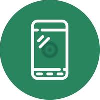 Line Circle Gradient Design vector