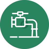 Faucet Creative Icon Design vector
