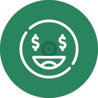 Greedy Creative Icon Design vector