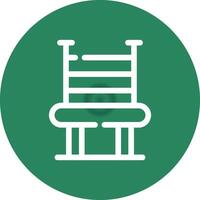 Chair Creative Icon Design vector