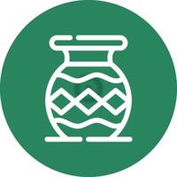 Vases Creative Icon Design vector