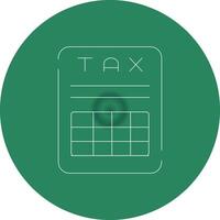 Tax Benefits Creative Icon Design vector