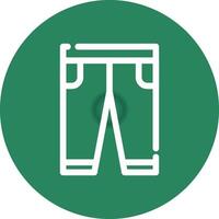 Pants Creative Icon Design vector