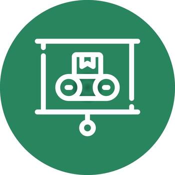 Machine Learning Creative Icon Design vector