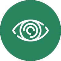 Line Circle Gradient Design vector
