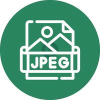 Jpeg Creative Icon Design vector