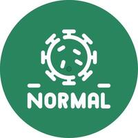 New Normal Creative Icon Design vector