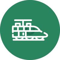 Train Creative Icon Design vector