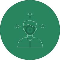 Multi-Tasking Creative Icon Design vector