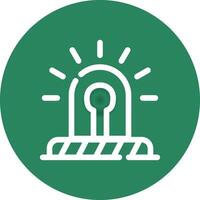 Siren Creative Icon Design vector