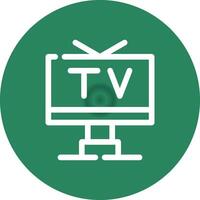 Tv Creative Icon Design vector