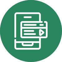 Digital Financial Transactions Creative Icon Design vector