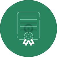 Business Permit Creative Icon Design vector