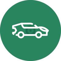 Car Creative Icon Design vector