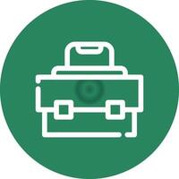 Briefcase Creative Icon Design vector