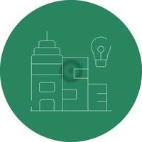 Building a Business Creative Icon Design vector