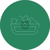 Nachos Creative Icon Design vector