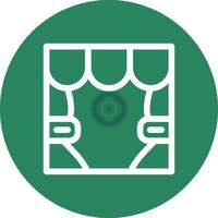 Stage Creative Icon Design vector