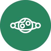 Planet Creative Icon Design vector